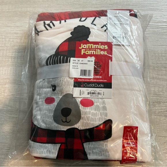 Cuddi Duds Jamies For Your Families Women Pajama Set - Picture 4 of 5